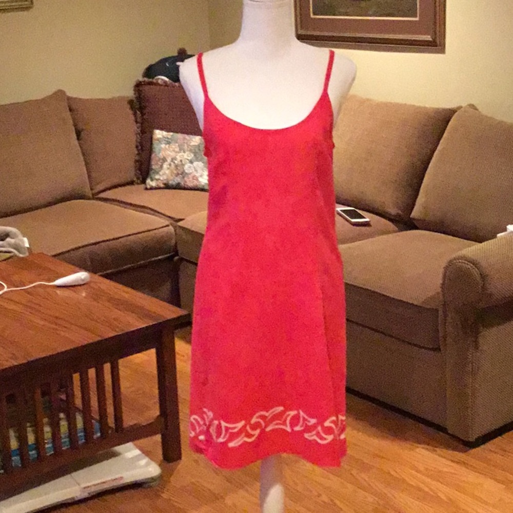 Hot Pink Rayon sundress